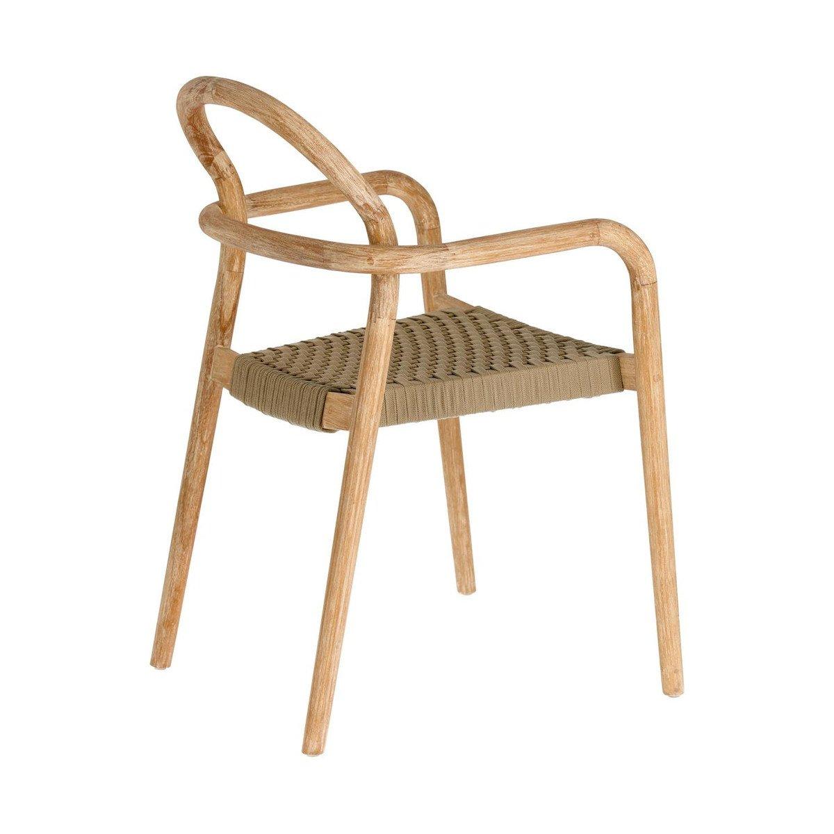 Sheryl Timber Dining Chair - Beige