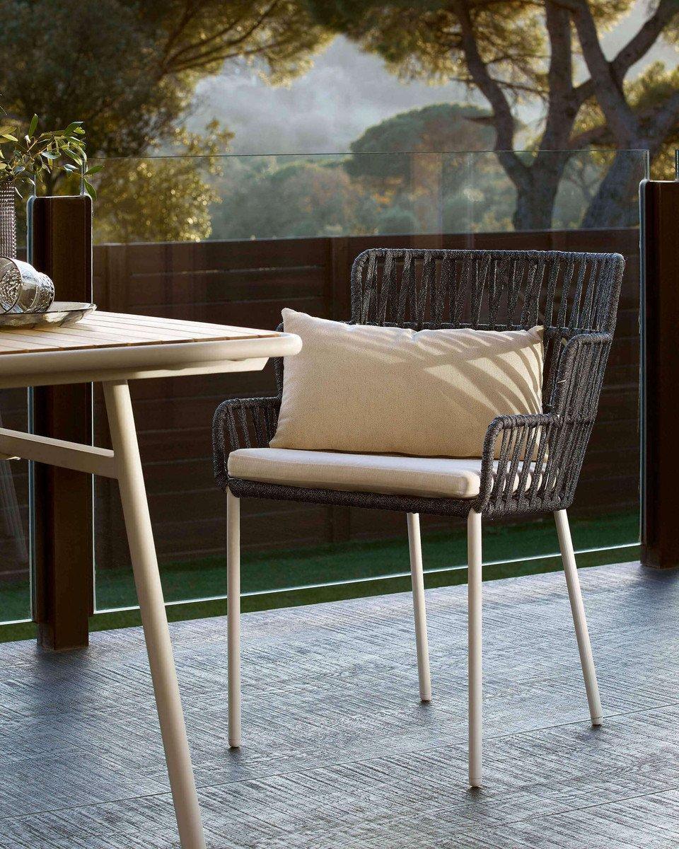 Robyn Woven Dining Chair - Midnight