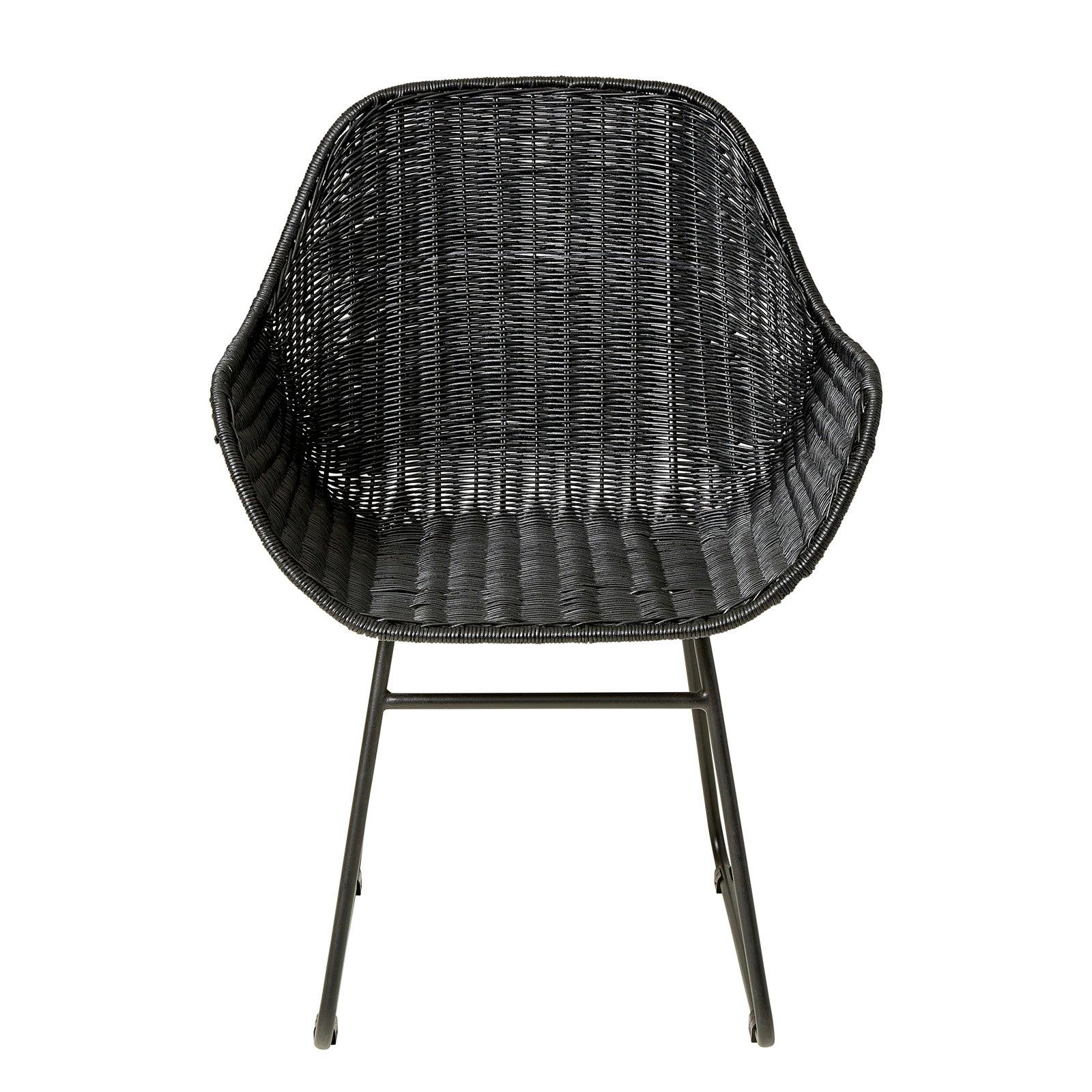 Cove Outdoor Dining Chair - Black