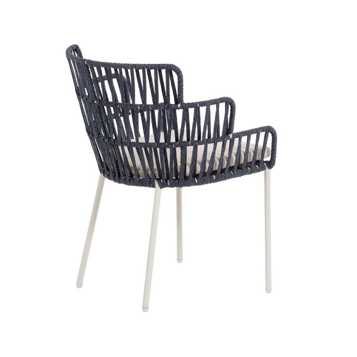 Robyn Woven Dining Chair - Midnight