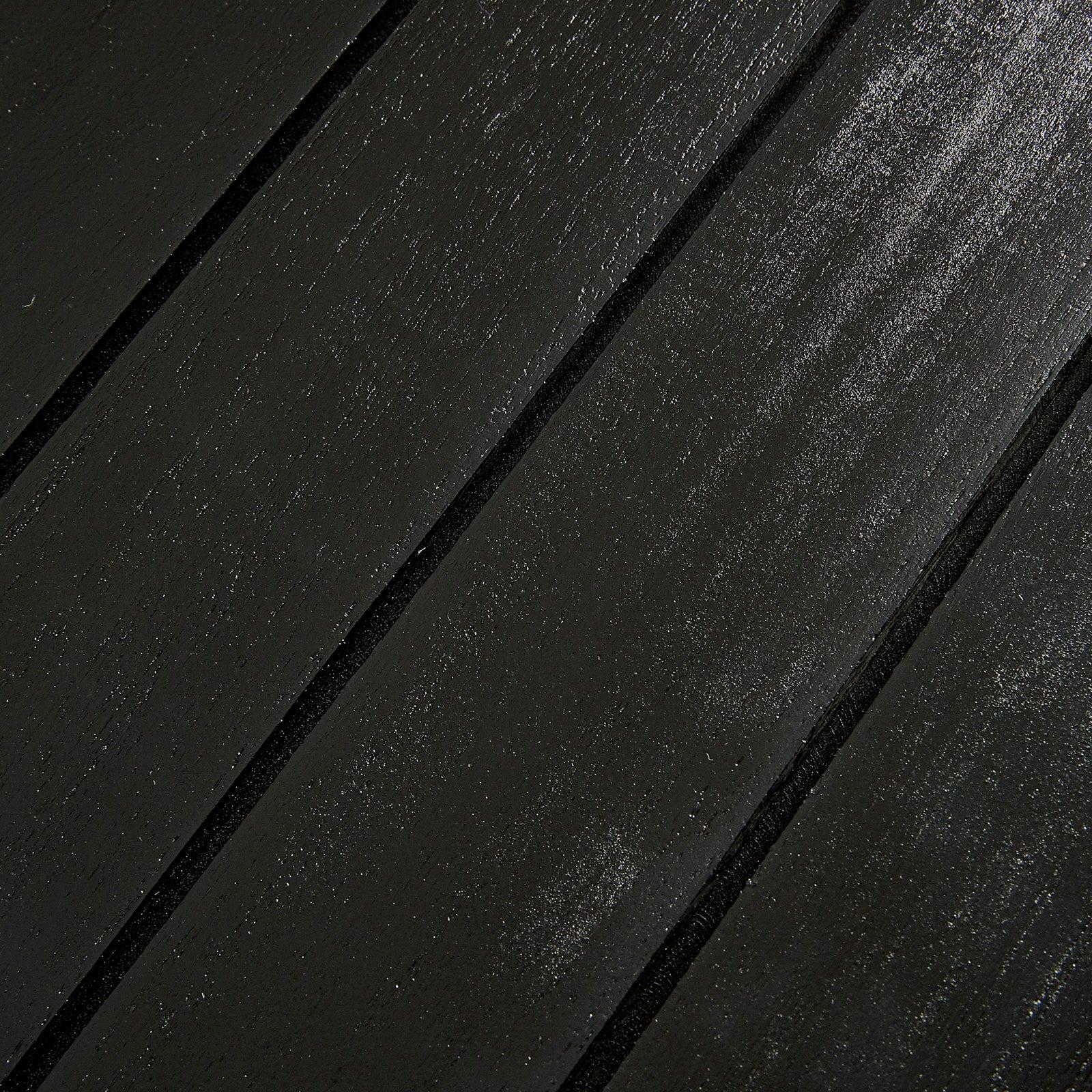 Colson Outdoor Timber Dining Table - Black