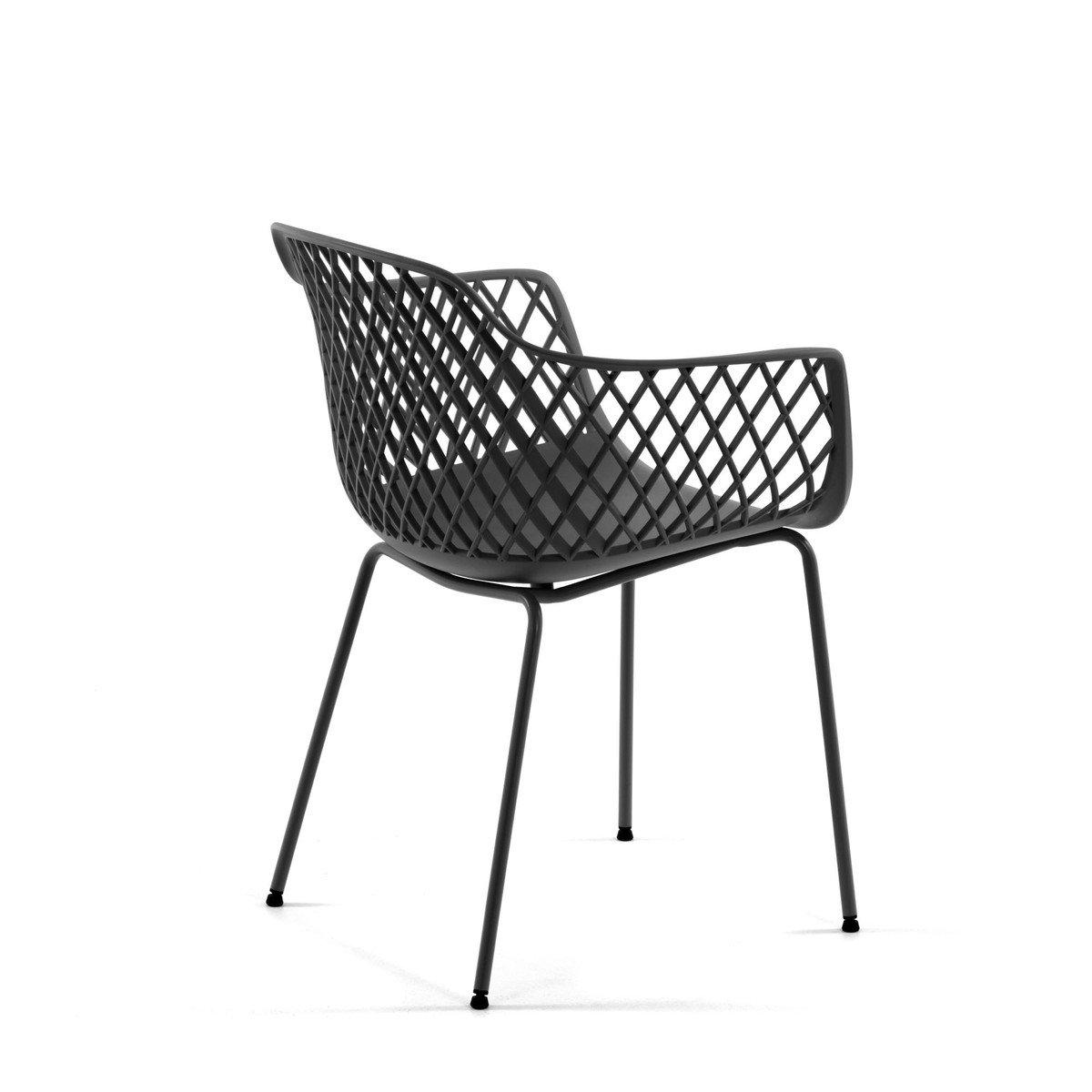 Reese Dining Chair - Gunmetal Grey