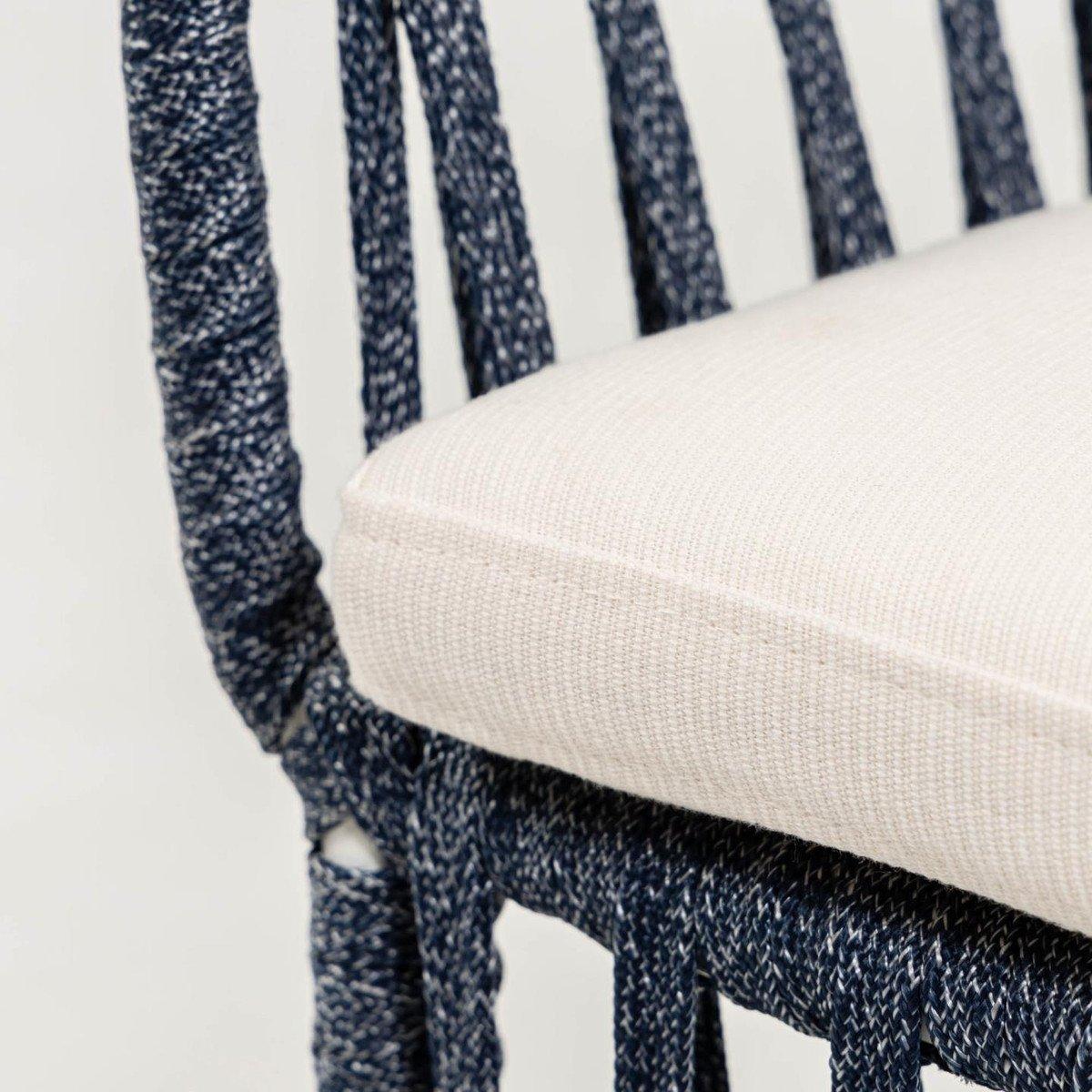 Robyn Woven Dining Chair - Midnight