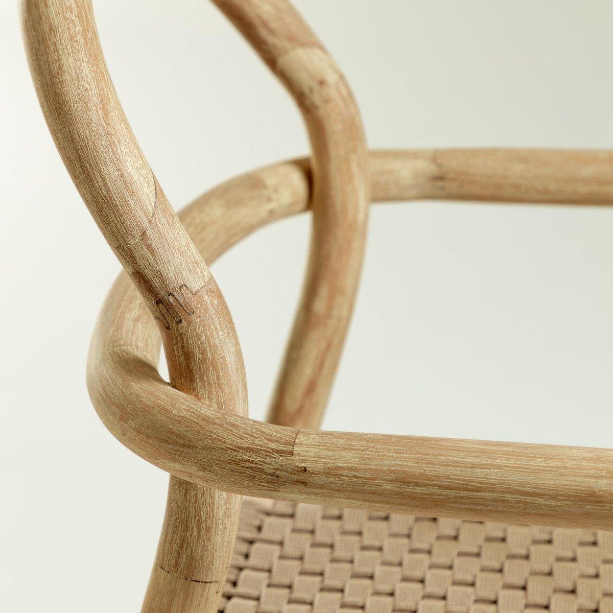 Sheryl Timber Dining Chair - Beige