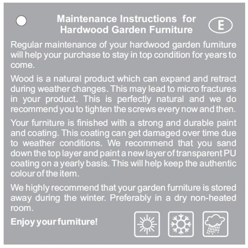 Kent 2.5m Outdoor Dining Table - Galvanized
