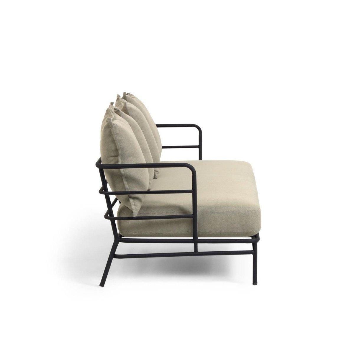 Mare Steel Frame Outdoor Sofa - Beige