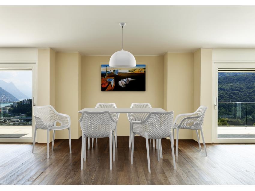 Aro Indoor / Outdoor Dining Armchair - White