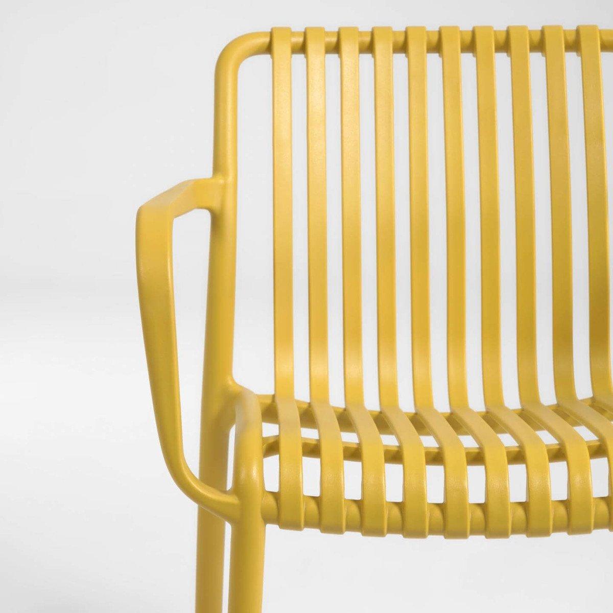 Set of 4 - Isabella Dining Chair - Mustard