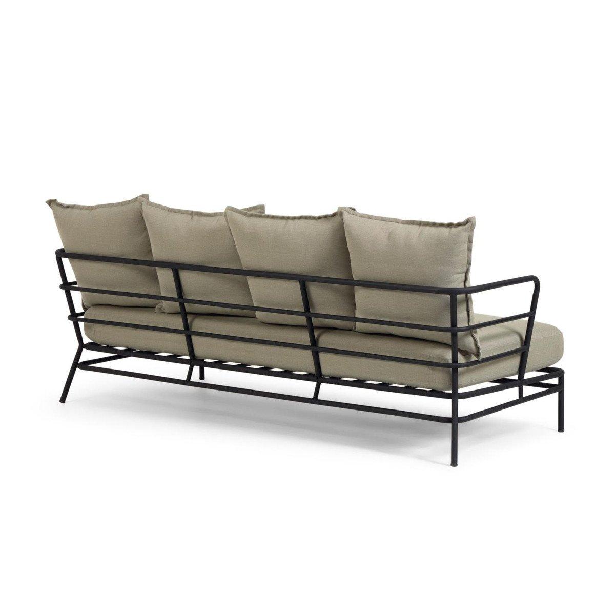 Mare Steel Frame Outdoor Sofa - Beige