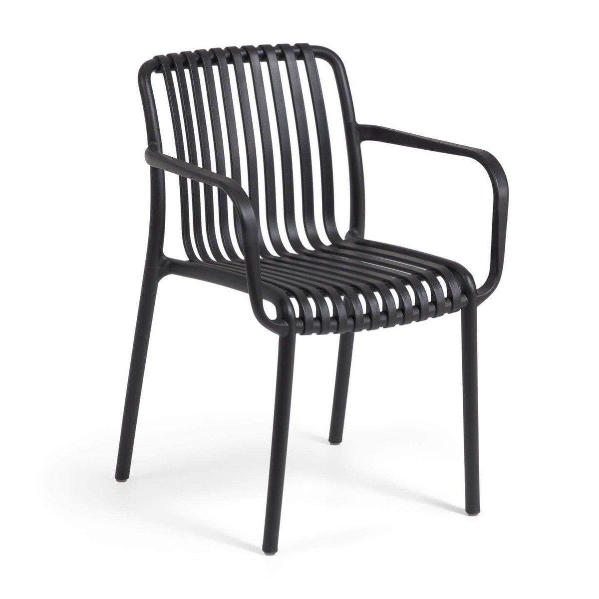 Set of 4 - Isabella Dining Chair - Black